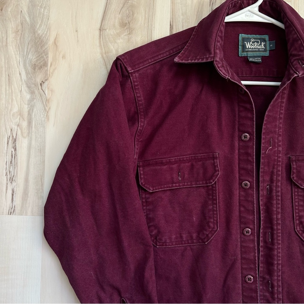 Woolrich 100% Cotton Button Up